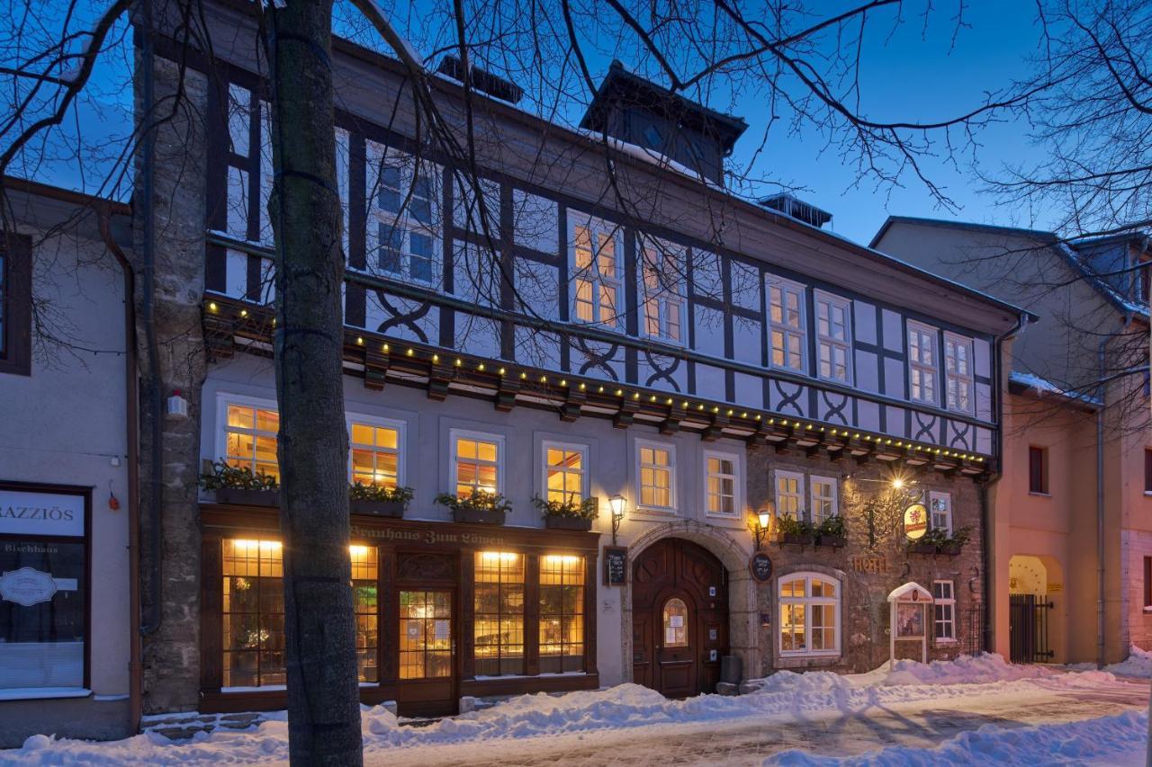Отель Brauhaus Zum Loewen Мюльхаузен Экстерьер фото