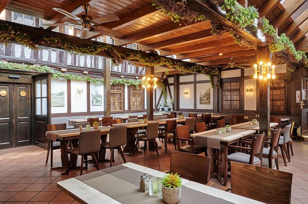Отель Brauhaus Zum Loewen Мюльхаузен Экстерьер фото