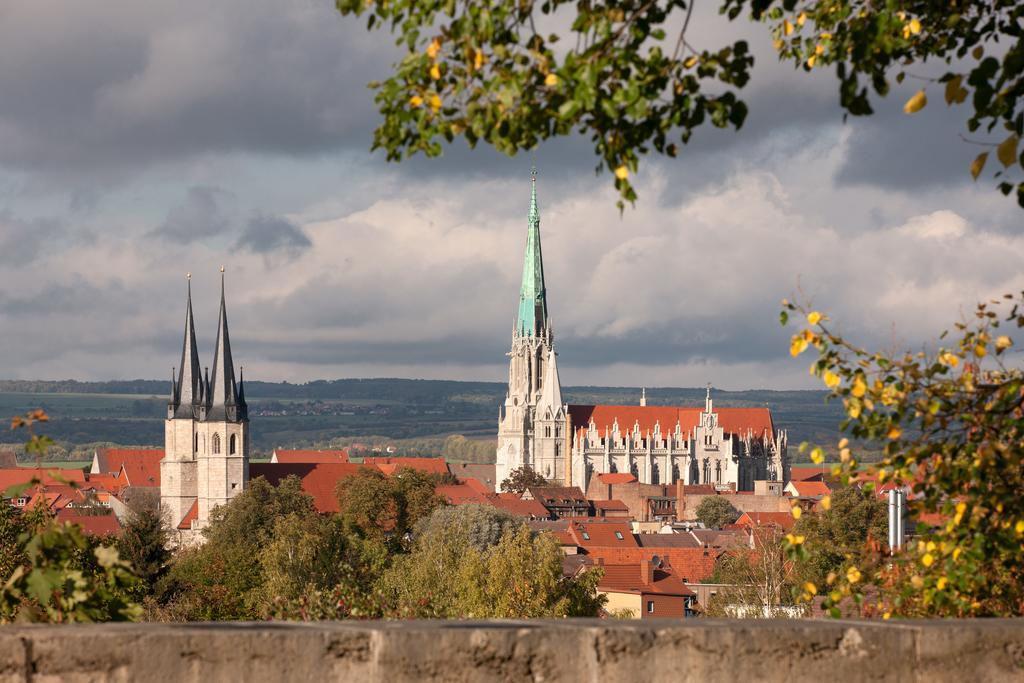 Отель Brauhaus Zum Loewen Мюльхаузен Экстерьер фото